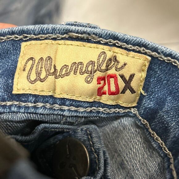 Wrangler 20X Denim Jeans Mens Sz 29x34 Western Cowboy - Picture 7 of 8